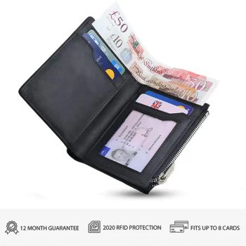 2025 Carbon Fiber Men Card Holder Wallet Small Credit Card Holder Luxury Leather Mini RFID Card Holder Wallet - Guangzhou Yujia Industrial Co., Ltd. - China