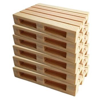 Standard Wooden Pallets for Industrial Packaging Shipping and Warehouse Applications - senesie mfg llc - United States