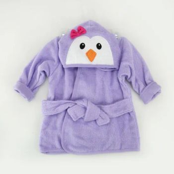 Quick-Drying Absorbent Breathable Fabric Children Hooded Bathrobes - Zibo Wayland Hometex Co., Ltd - China