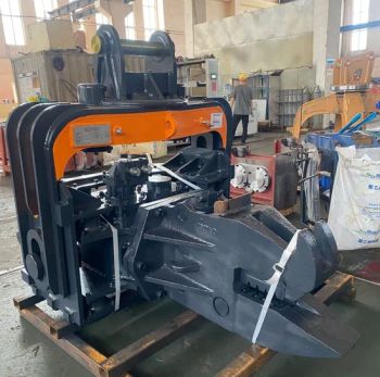 Heavy Duty 20 Tons Excavator Parts Construction Machinery Attachments Hydraulic Pile Driver - Yantai Zhuoxin Machinery Technology Co., Ltd. - China