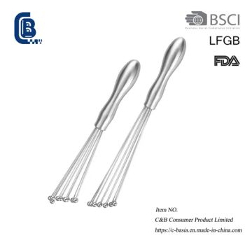 Kitchen Tools Baking Tool Stainless Steel Egg Push Whisk Hand Whisk Bakeware - Yangjiang C&B Consumer Product Limited - China