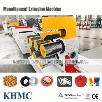 Plastic Fishing Net Rope Brush Filament Polypropylene Monofilament Fiber Making Machine - Laizhou Kaihui Machinery Co., Ltd. - China