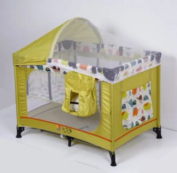 Portable Foldable Convertible Baby Sleeping Beds for New Born Berco De Bebe Kids Playpens Travel Cot - Ningbo Happy Island Baby Products Co., Ltd. - China