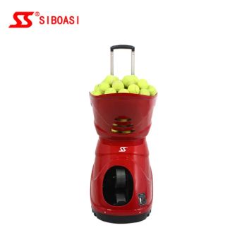 Intelligent Tennis Ball Training Equipment (W5) Color Red G.W. 33kg Trademark SS Model NO. W5 HS Code 95069190 Warranty 2 Years - DongGuan SIBOASI Sports Goods Technology Co.,Ltd - China