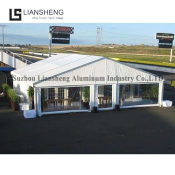 Cheap 20 X 20 Outdoor Events Party Tents for Sale Material PVC Origin China Style Optional Season All Season Wind Load 80 - Suzhou Liansheng Aluminum Industry Co., Ltd. - China