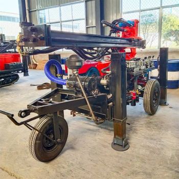 CS130 130m Depth Oilfield Drilling Rig Water Well Mini Drilling Rig - Changsha DTH Drill Construction Machinery Co., Ltd. - China