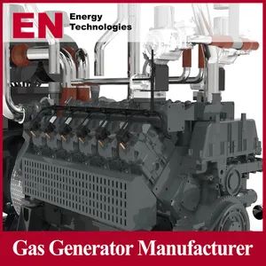 2850kw Container Open Type Natural Gas Biogas LPG CNG Hydrogen Generator 3000kw AC 1Y CE ISO - Qingdao En Energy Technology Co., Ltd - China