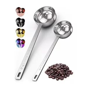 Measuring Spoons Stainless Steel Scoop Long Handle Matcha Measuring Spoon Custom Logo - Shenzhen GooMac Technology Co., Ltd. - China