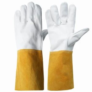 Industrial TIG Leather Welding Work Gloves MIG Welder Working Gloves - Jinhua Toper Safety Equipment Co., Ltd. - China
