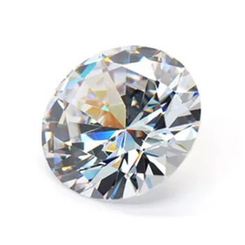 8hearts and 8 Arrows Cubic Zirconia Loose Beads Size 2.0mm Grade High Shape Round Origin China Model NO. ZS-008 Color - Wuzhou Zhongshi Gems Co., Ltd. - China