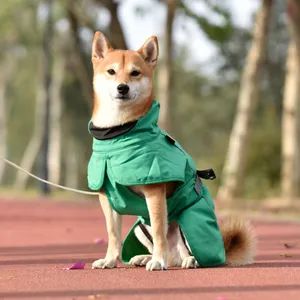 Waterproof PU Jacket Pet Apparel Pet Raincoat for Hiking - WOR-BIZ INDUSTRAL PRODUCT CO., LIMITED (ANHUI) - China