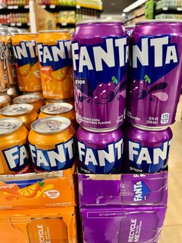 Fanta Carbonated Soda Fruit Flavor Fruity Soft Exotic Refreshing Carbonated Soft Drink - PLANETE COMMERCE - France