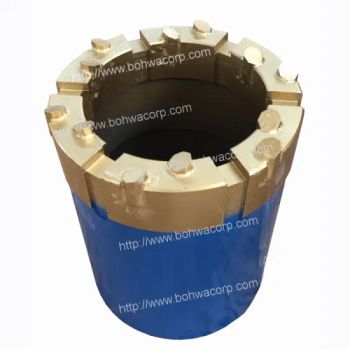 A/B/N/H/P Size Wireline Impregnated Diamond Core Drill Bit Origin China Trademark BOHWA Specification N/H/P Model NO. A/B/N/H/P - Qingdao Bohwa Machinery Corporation - China