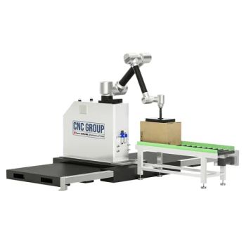 Next-Gen 6-Axis Robot for Smart Carton Palletizing Solutions Origin China Model NO. WP-20 HS Code 8515809090 Trademark CNC - Shandong Cyber CNC Group Co., Ltd. - China