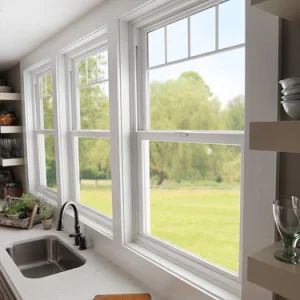 Aluminum Double Hung/Single Hung Sliding Metal Window for Building Ventilation - NEWLINE BUILDING MATERIALS LIMITED - China