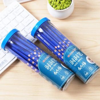 Ergonomic Design Wood 2B Standard Pencils with Hole for Students - Ningbo Enlegend Stationery Co., Ltd. - China