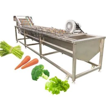 Leafy Vegetable Washing Machine Bubble Washing Equipment Type Washer Trademark FN Material SUS304 Model NO. FNQPJ003 Customized - Funen (Shandong) Industrial Co., Ltd. - China
