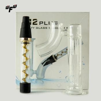 V12 Plus Kit Bubbler Small Size New Design Rubber Detachable Nozzle Metal Smoking Tobacco Pipes - Shenzhen WFW Brand Management Co., Ltd. - China