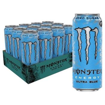 Monster Energy Ultra Blue Drink 473 ml Grade A Type ENERGY Feature GOOD Packaging 12 Volume 473 Ml Shelf Life 1 YEAR Color Vibrant Blue - RJS TRADING LIMITED - United Kingdom