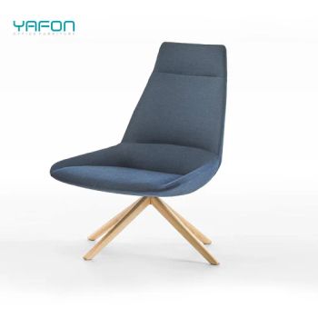 Modern Luxury High Back Hotel Cafe Restaurant Club Waiting Room Visitor Chair Armchair Occasional Lounge Chairs - Guangzhou yafon furniture manufacturing co.LTD - China