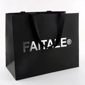 Wholesale Lovely Pet Kitty Cat Glossy Paper Bag Birthday Gift Bag with Ribbon Handle Gift Paper Bags - Tianjin Caile Printing Co., Ltd - China