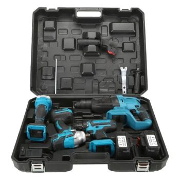 Hardware Electrical Power Cordless Drill Machine Set Other Hand Wrench Tool Box Set Tools Kit Tool Sets - Shanghai Maxin Industry Co., Ltd. - China