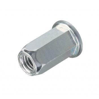 Stainless Steel & Mild Steel Full Hex/Square Hexagonal Inserts Nuts, Size: M3 ~ M10 - State Enterprises - India