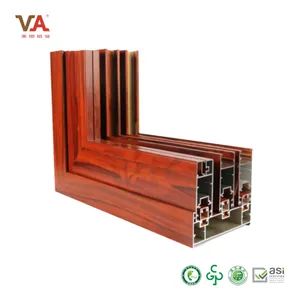 Premium Wood Grain Finish Metal Cladding Panel Architectural Curtain Walls - V Global Manufacturing Limited - China