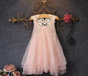 Flower Girl Dress Girl Party Wear Western Dress MOQ 100PCS Gender Girl Style Casual Origin China Season Summer Age 2-6 Years - Suzhou Angels Co., Ltd. - China