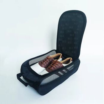 Wholesale Golf Sports Bags Portable Custom Logo Nylon Leather Golf Shoe Bag with Zipper - Xiamen Mlg Sports Equipment Co., Ltd. - China