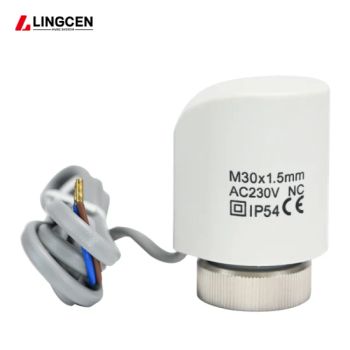 Radiator Valves Flooring Heating Manifold Electric 2-Wire Spring Thermal Actuator Thermostat - Yuhuan Lingcen Hvac Co., Ltd - China
