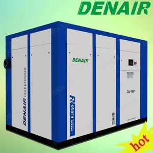5bar Auto Couper Transmission Screw Air Compressor For Glass Machinery - DENAIR ENERGY EQUIPMENT CO., LTD. - China