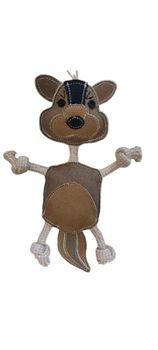 Leather dog toys Design Squirrel Material Leather Eco Friendliness Eco Friendly & - Ismas Leather - India