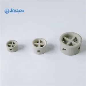 Ceramic Ring Has High Heat Transfer Efficiency, Acid and Heat Resistance Cascade Micro Ring Ceramic Tower Packing Micro Ring - Pingxiang Bestn Chemical Packing Co., Ltd. - China