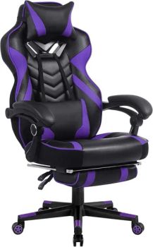 New Modern Design Cheap Big and Tall Gamer Gaming Chairs with Footrest and Massage - NINGBO GENERAL UNION CO.,LTD. - China