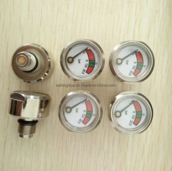 1.7 MPa Fire Extinguisher Pressure Gauge Bourdon Color White Origin China Accuracy 2.5 Display Pointer HS Code 90262090 Surface Dia. 23mm - Safety Plus Industrial Co., Ltd. - China