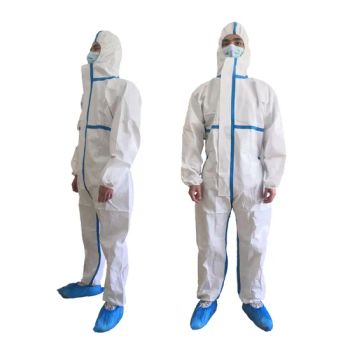 White Non-Sterilized Disposable Medical Protective Coveralls Medical Supplies Free Samples - Qingdao Trusty Industry & Trade Co., Ltd. - China