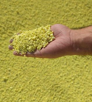 Sulfur Fertilizer Granules - A - Italy
