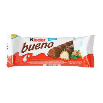High Quality Kinder Bueno Chocolate Features Gluten-Free Sweetener Cane Sugar, Honey Cocoa Content > 50 % - 70 % - Exigentelaxia Unipessoal Lda - Portugal