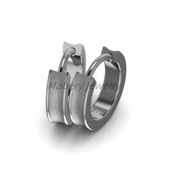 Stainless Steel Blank Earring Findings for Jewelry Crafting Age Youth Shape Round Origin China Gender Unisex Color Any - Mabery Jewelry Limited - China