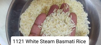 White Steam Basamti Rice Sella