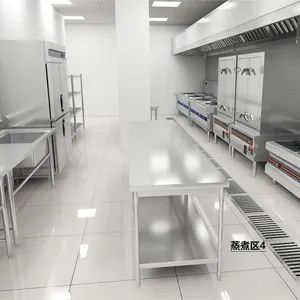 Commercial Kitchen Equipment for Hotel Catering Service Origin China Trademark NESE HS Code 73241000 Model NO. NESE-KE Package Gross Weight - Weifang Naisen Equipment Technology Co., Ltd - China