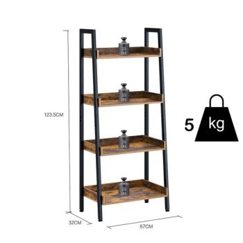 Wholesale Bookshelves Wood Shelf Living Room Wall Storage Organizer Luxury Metal Bookcase Office Bookshelf - Adidea (Xiamen) Industry And Trade Co., Ltd. - China
