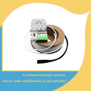 4 Port Wall Mounted Fiber Faceplate, Wall Outlet Fiber Faceplate with Pigtail - Shenzhen Opelink Communication Technology Co., Ltd. - China