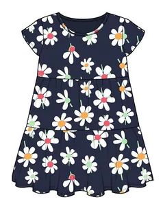 Adorable Comfortable High Quality Baby Girls Dresses with Flower Printed - Nanchang Guobang Knitting Garment Co., Ltd. - China