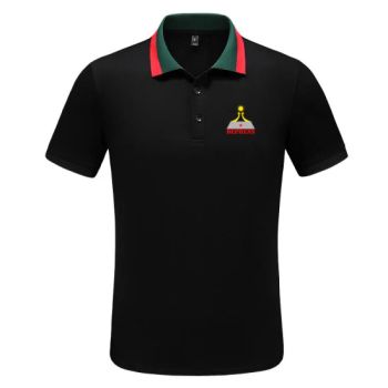 2023 New Men Women Ladies Kids Children Fashion Sublimation Printing Printed 3D Embroidery Embroidered Stitched Patch Button Slim Fit Quick Dry Golf Polo Shirt - Dephens Sporting Goods Limited - China