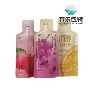 Tear Notch Irregular Special Shaped Stand up Doypack Dried Nuts Food Plastic Packaging Bags - Zhejiang Wanle Packaging Co., Ltd. - China