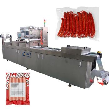High Capacity Fruits and Vegetables Automatic Stretch Film Thermoforming Vacuum Packing Machine for Dates - Shanghai Leadworld Machinery Technology Co., Ltd. - China