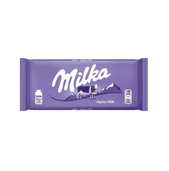 Milka Alpine Milk Chocolate Bar 100g - Rich & Creamy Treat -  CALIPSO POLSKA SP Z OO  - Poland