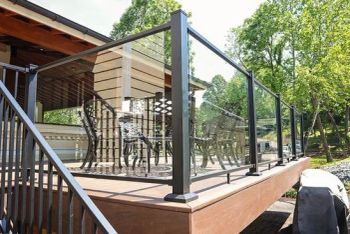 Wholesale Exterior Temporary Fence Handrail Tempered Glass Railings Stair Galvanized Steel Stainless Steel Balustrade Post Aluminium Enclosure Aluminum Fencing - Guangzhou Wintong Aluminium Products Co., Ltd. - China